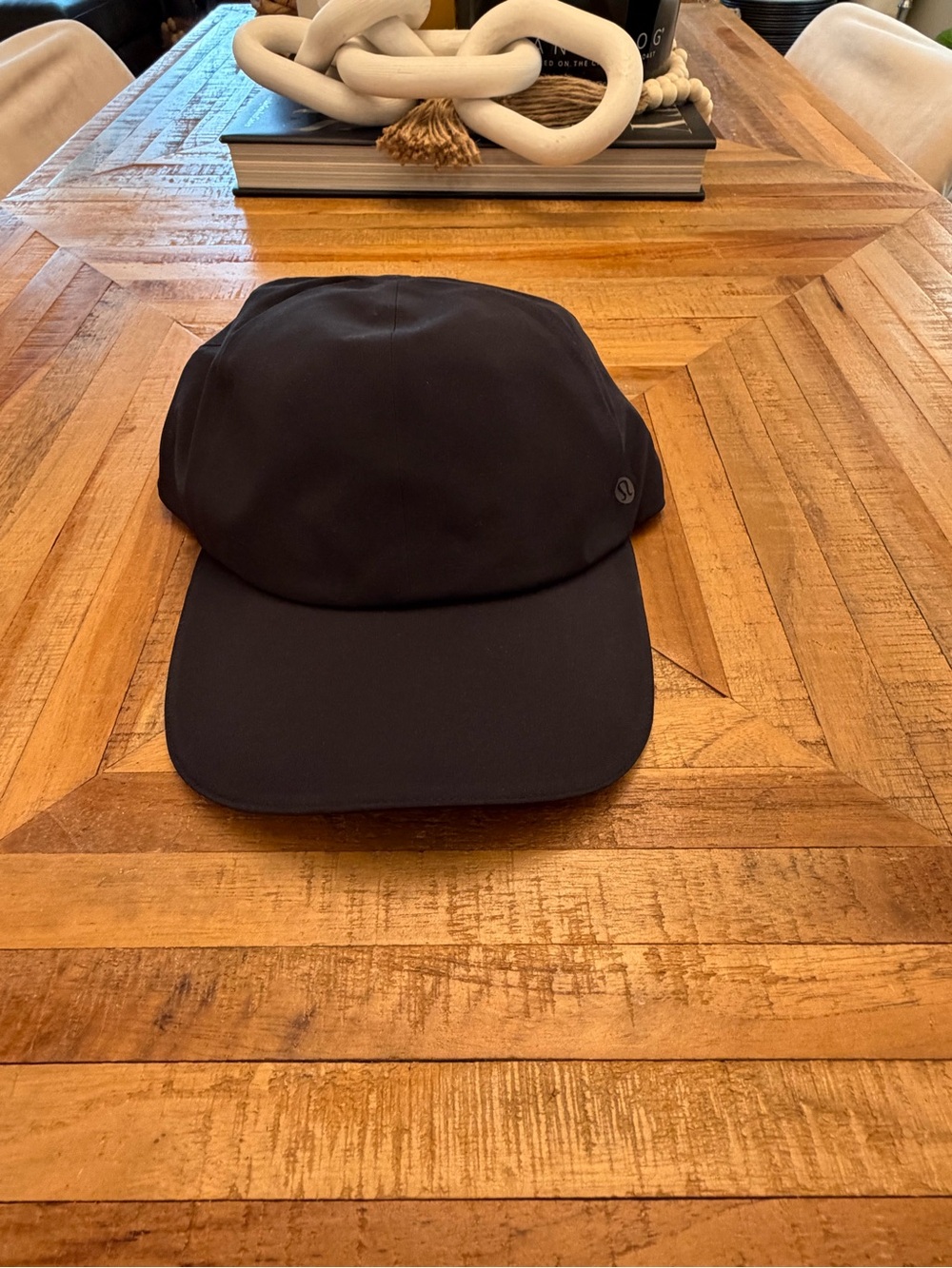 Lululemon Black Ponytail Athletic Baseball Cap